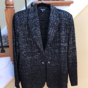 Misook knit jacket size XL
